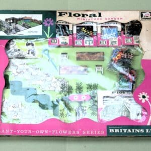 SOLD Floral Garden Large Size Box Set - GREENHOUSE & PERGOLA