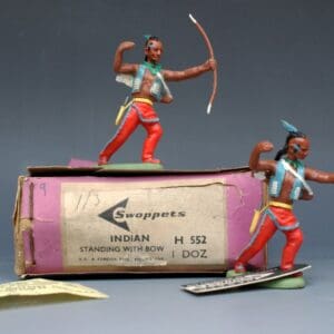Swoppet Indian Brave with Bow - TRADE BOX!
