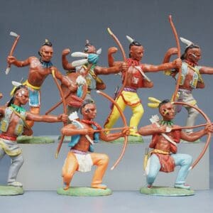 Britains 'Swoppet' Indians - Group of 6