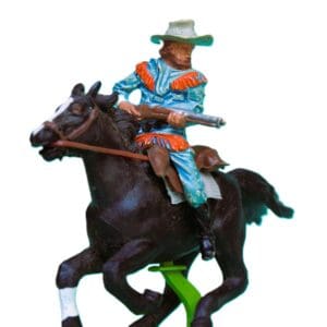 Deetail Mounted Cowboys Buffalo Hunter - 1972 1st Issue Figure