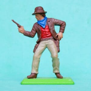 Deetail Dismounted Cowboy Gunslinger - 1980s 2nd Series Figure