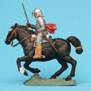 ECW Mounted Roundhead Officer - Black Textured Horse!