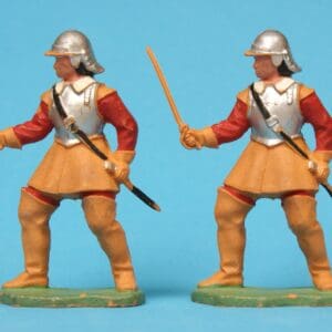 ECW Roundhead Trooper - TAN Plastic (Matching Pair)