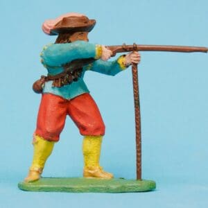 ECW Cavalier Musketeer - Dark Brown Plastic