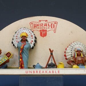 Herald Zang Indian Encampment Display Card
