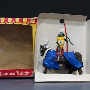 Swoppet C15th Knight Charging with Lance - Pavilion Window Box