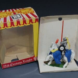 Swoppet C15th Knight Defending with Lance - Pavilion Window Box