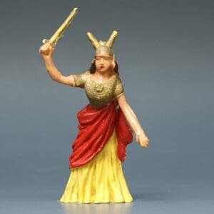 Cherilea 54mm Anglo-Saxons - Queen Boudicca with Raised Sword