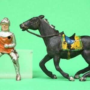Hilco Phoenix 54mm Mounted Knight with Shield (Timpo Copy)
