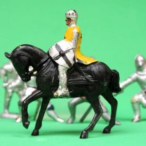 Hilco Group of 54mm Knights from Hollowcast Lead Moulds