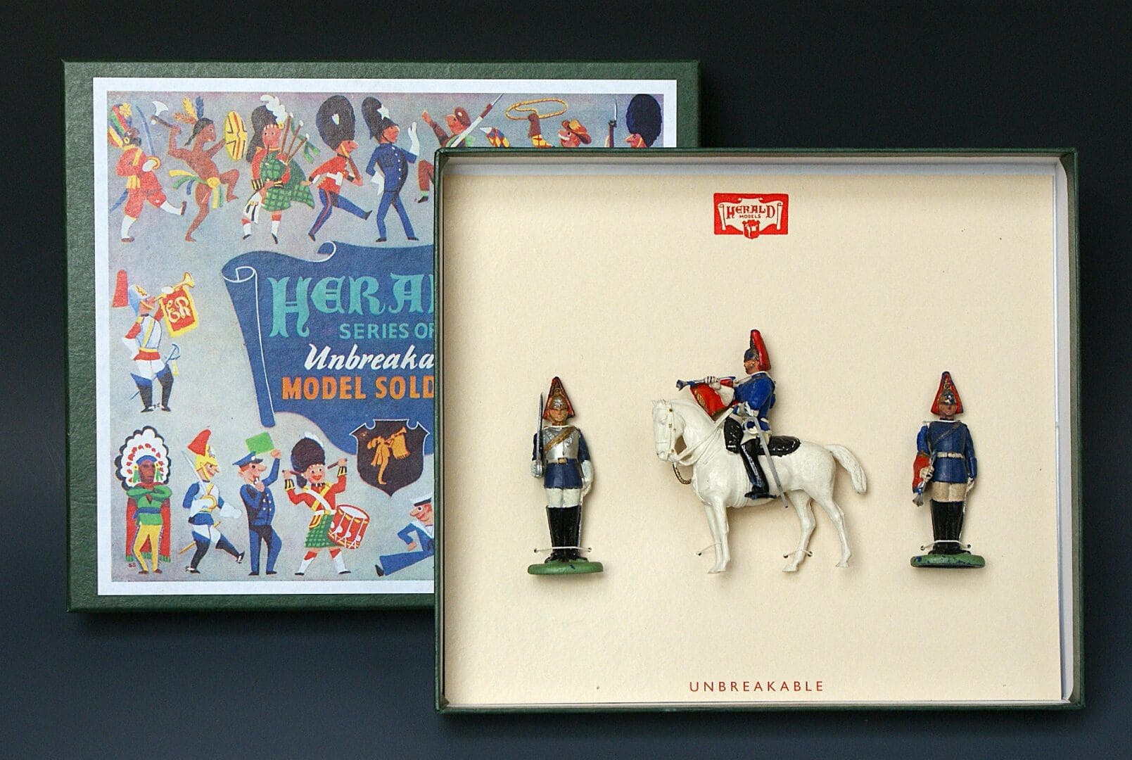 Herald Zang Horse Guards - Early Royal Blue! (Repro Box)