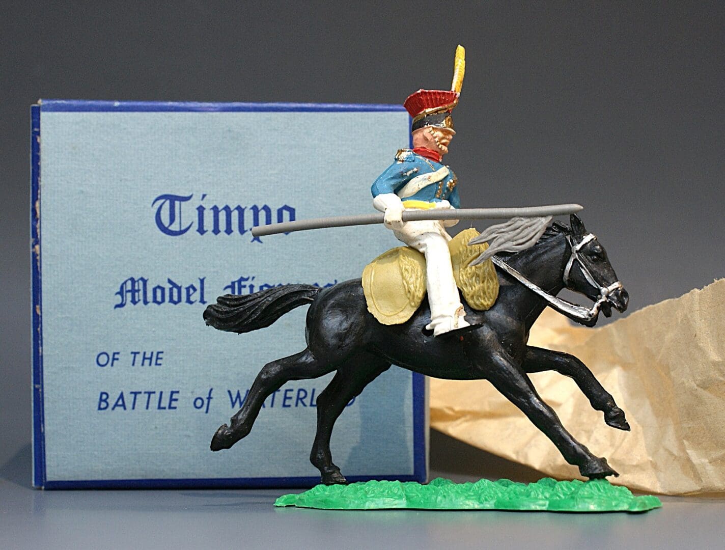 Timpo Battle of Waterloo Mounted French Lancer VNMIB
