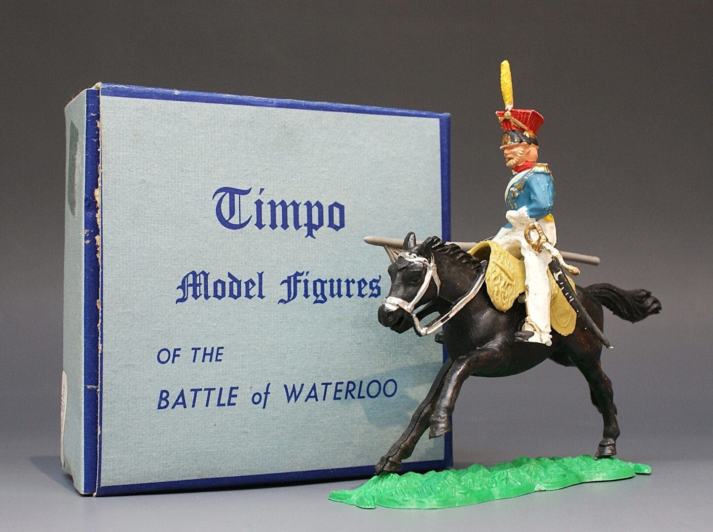 Timpo Battle of Waterloo Mounted French Lancer VNMIB - Image 3