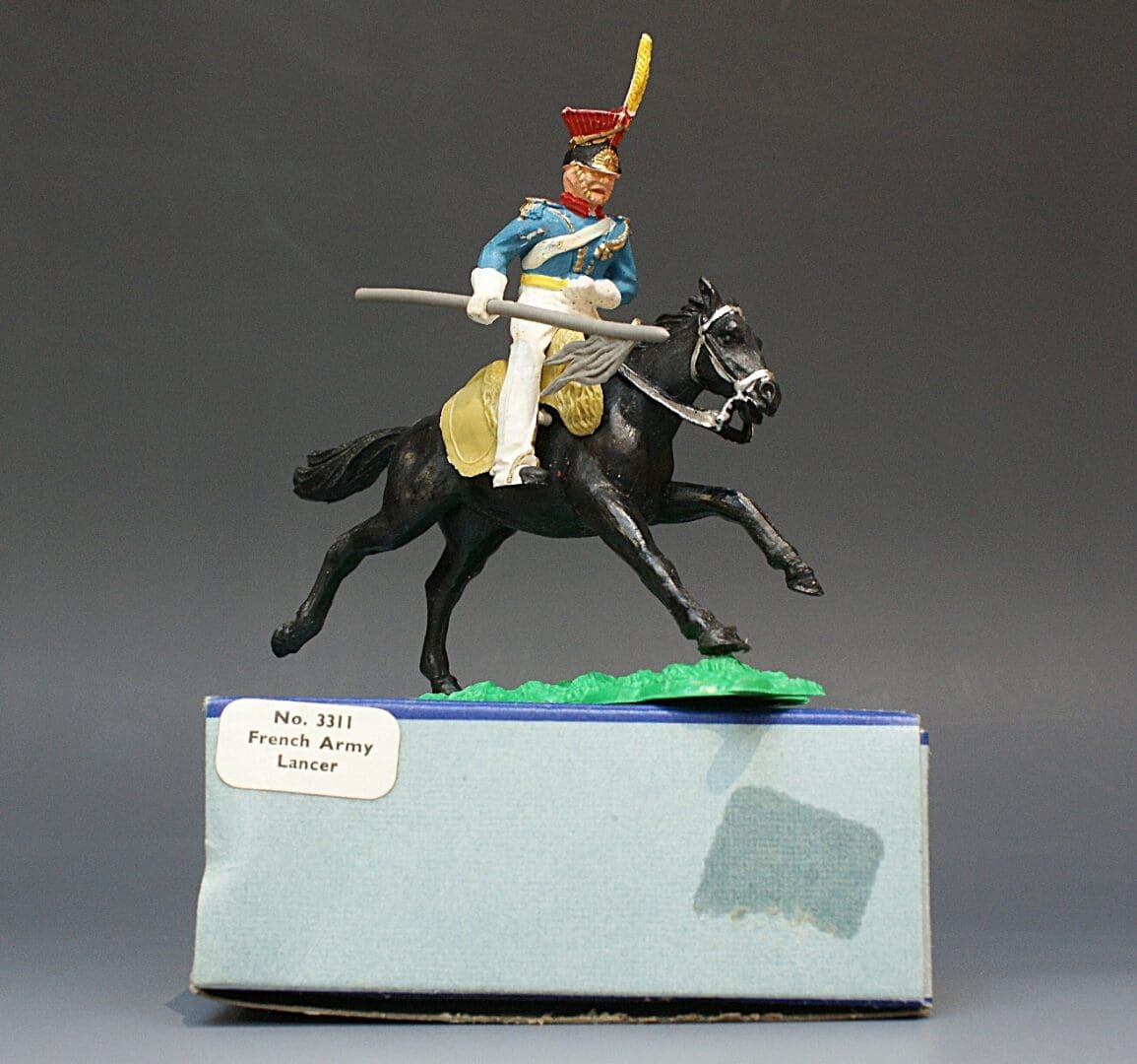 Timpo Battle of Waterloo Mounted French Lancer VNMIB - Image 2