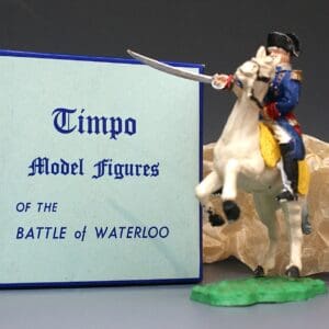 Timpo Battle of Waterloo Mounted French Napoleon Boxed!