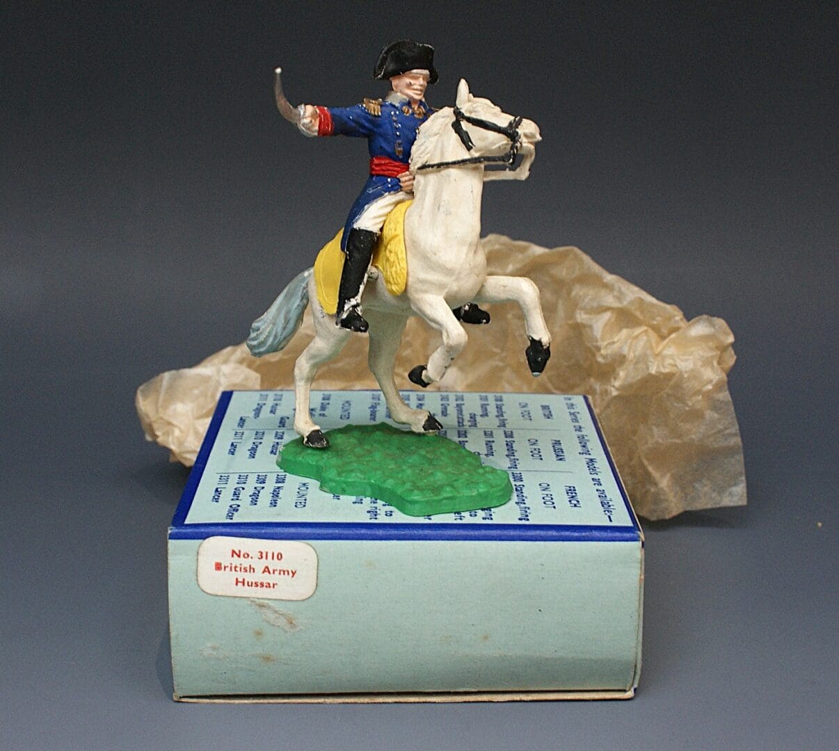 Timpo Battle of Waterloo Mounted French Napoleon Boxed! - Image 2