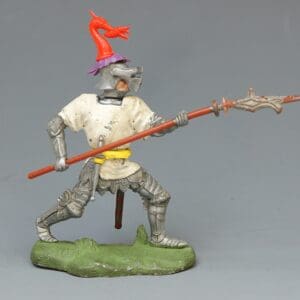 Swoppet Knight with Halberd (White Tunic)