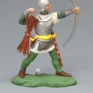 Swoppet C15th Knight Long-bowman - FOREST GREEN Legs!