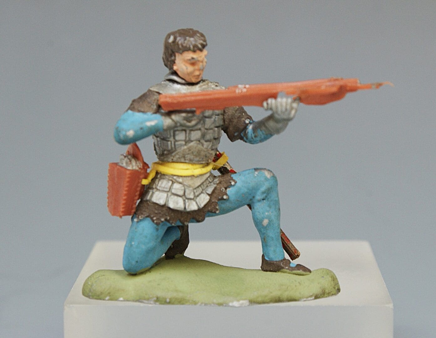 Swoppet C15th Knight Cross-bowman - TEAL BLUE Hose