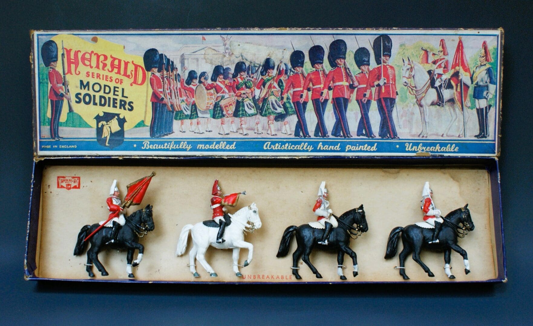 Herald Life Guards Mounted (4 Pieces) Box Set