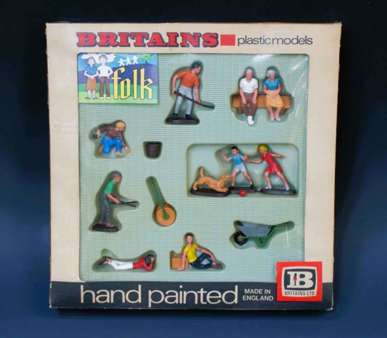SOLD Britains 'FOLK' Boxed Set - Issued 1969 Only!