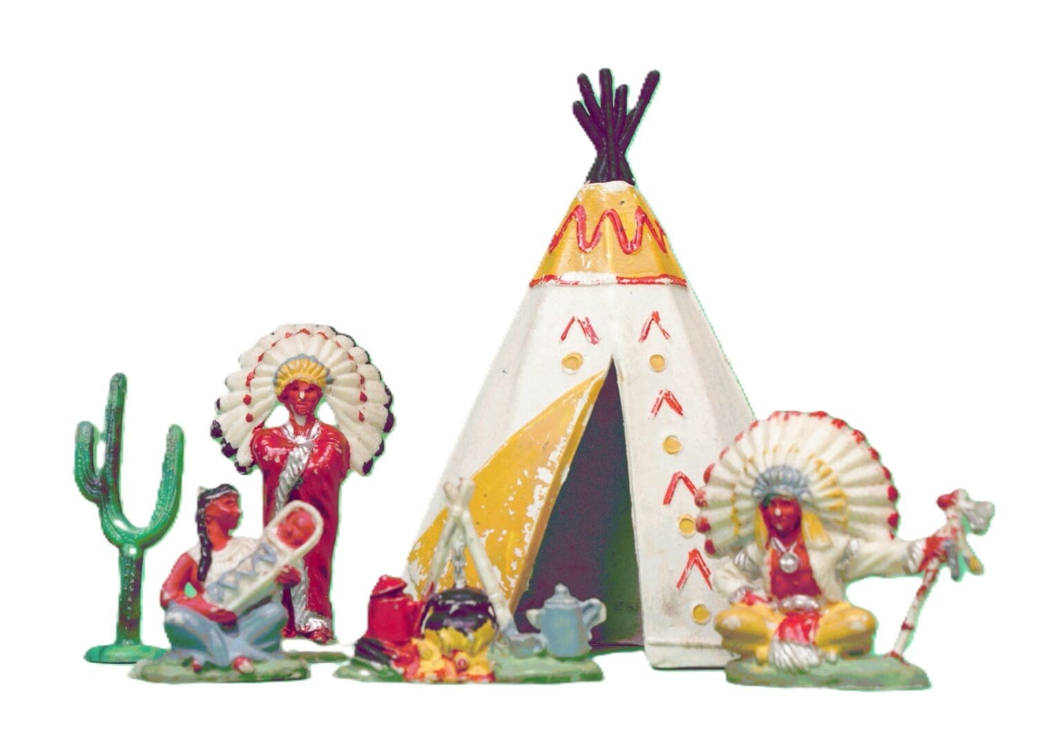UNA Speedwell Camp-fire Indians - Super Matching Set!