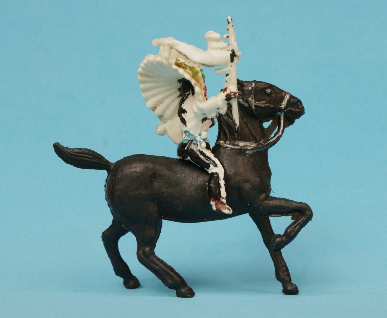 Speedwell/UNA 54mm Mounted Chief with Spear - Image 3