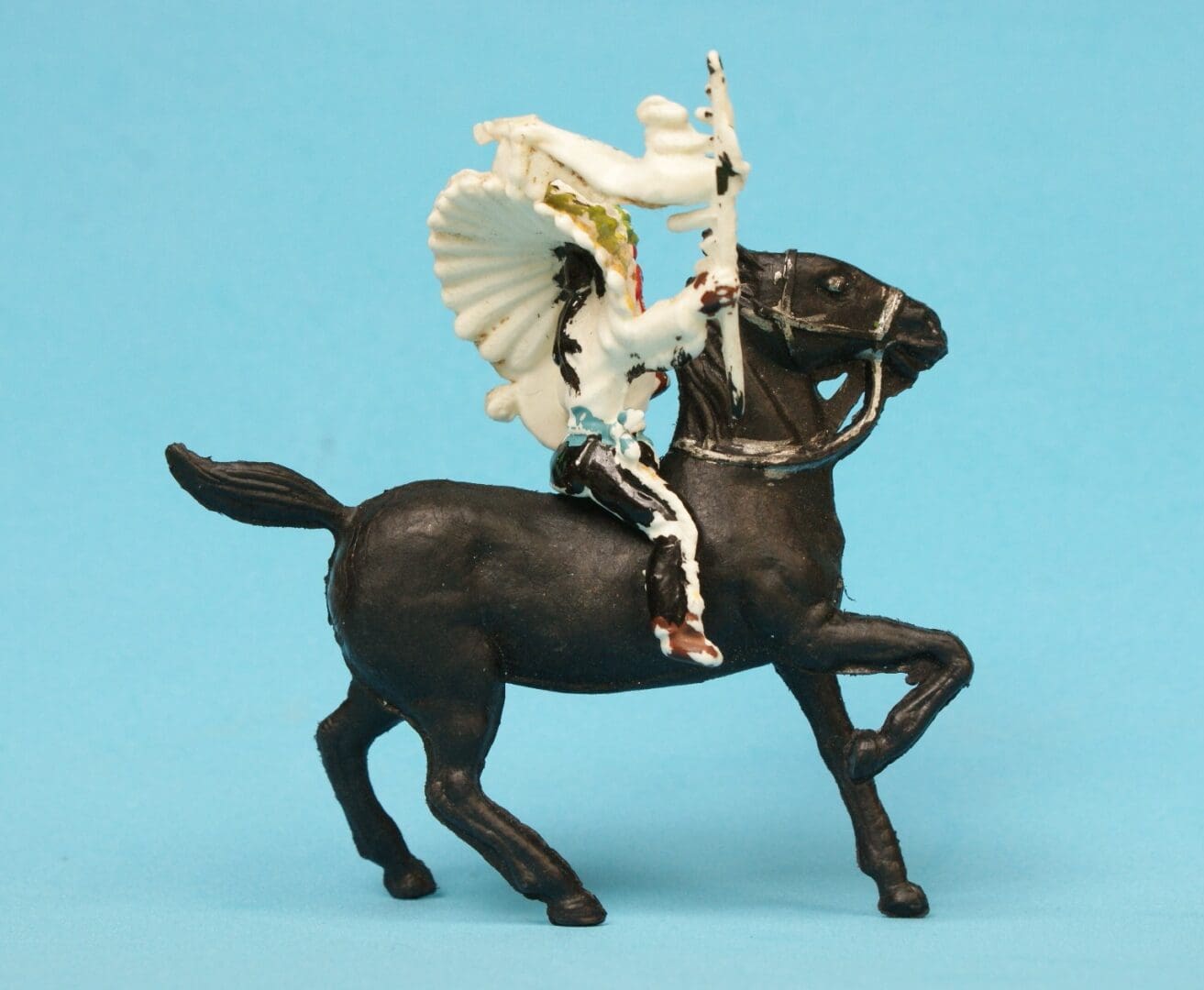 Speedwell/UNA 54mm Mounted Chief with Spear - Image 3