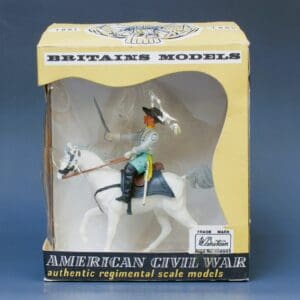 Swoppet ACW Confederate Cavalry Officer - Window Box VNMB!