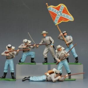 Britains "Eyes Right" Confederate Infantry - Full Set of 6