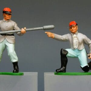 Spare Figures for Britains ACW Confederate Forces Gun & Crew