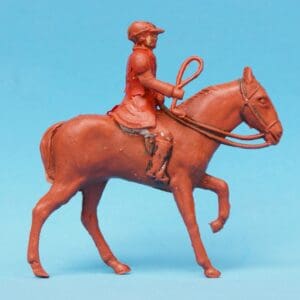 Hilco Farmyard Mounted Huntsman - CHESTNUT Plastic - RARE!