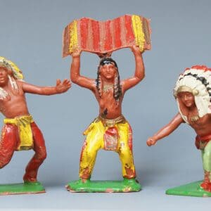 Cherilea 54mm Indian with Blanket Smoke Signals & 2 Others
