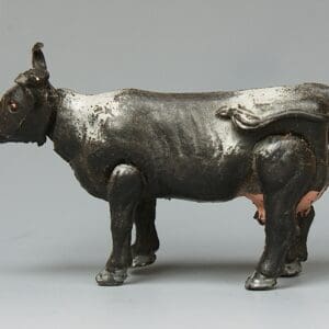 Lone Star RARE Movable Farm Cow (Black Plastic)