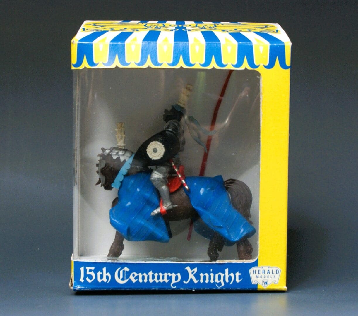 Swoppet C15th Mounted Knight Charging - Repro Pavilion Carton
