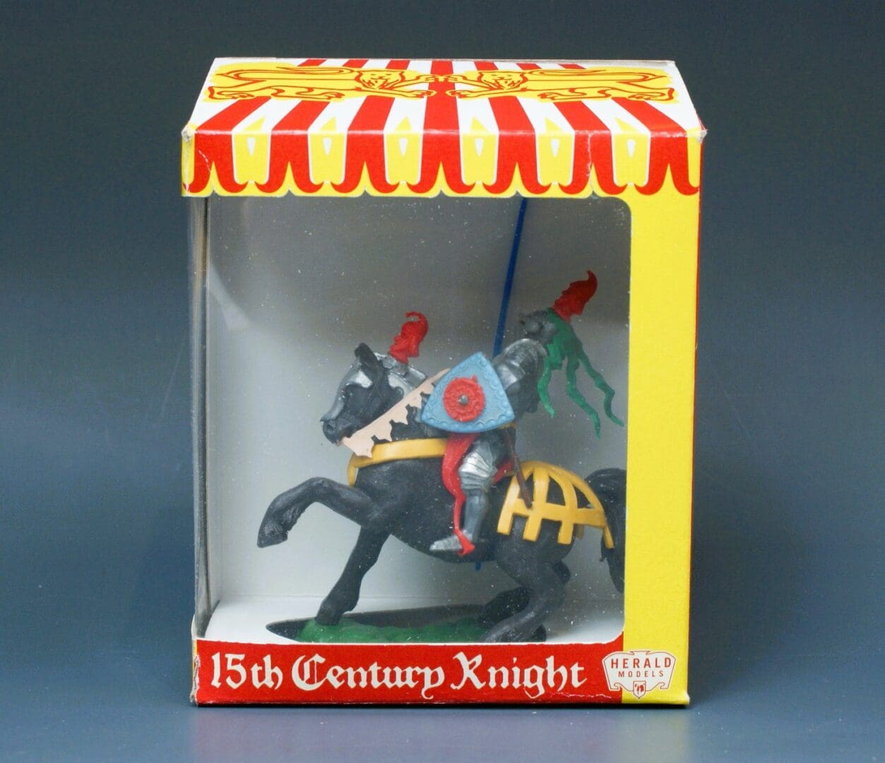 Swoppet C15th Mounted Knight Defending - Repro Pavilion Carton