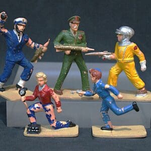 Kentoys/Eaglewall Dan Dare Part-set of 5 Figures