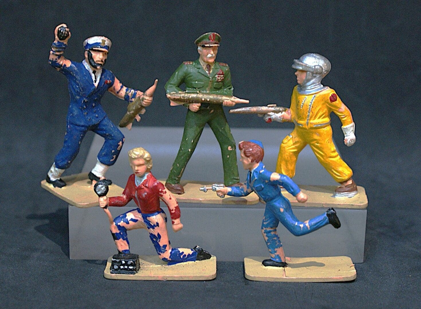 Kentoys/Eaglewall Dan Dare Part-set of 5 Figures