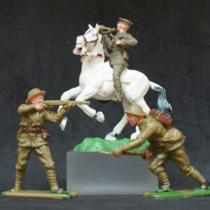 Crescent 1914 Cavalry 'Old Contemptibles' Bugler & 2 Soldiers