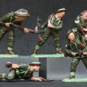 Trojan 14th Army Jungle Soldiers - Stunning Condition!