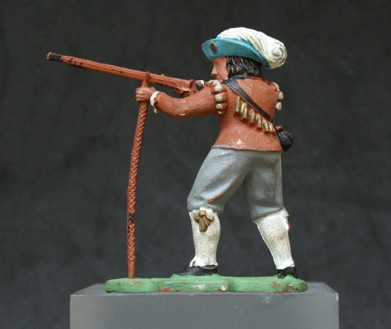ECW Cavalier Musketeer - DARK BROWN Plastic - Image 2