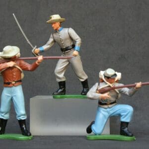 Britains "Eyes Right" Confederates (1 Butternut)