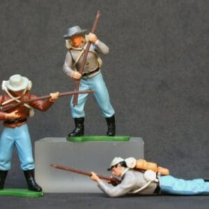 Britains "Eyes Right" Confederates (1 Butternut)