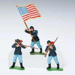 Britains "Eyes Right" ACW Union Infantry - 3-Figure Set
