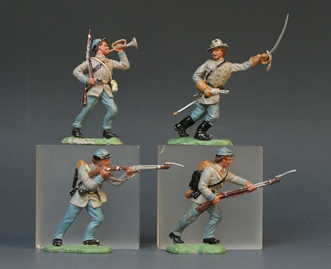 Herald Models ACW Confederate Forces Loose Set (Early Paint)