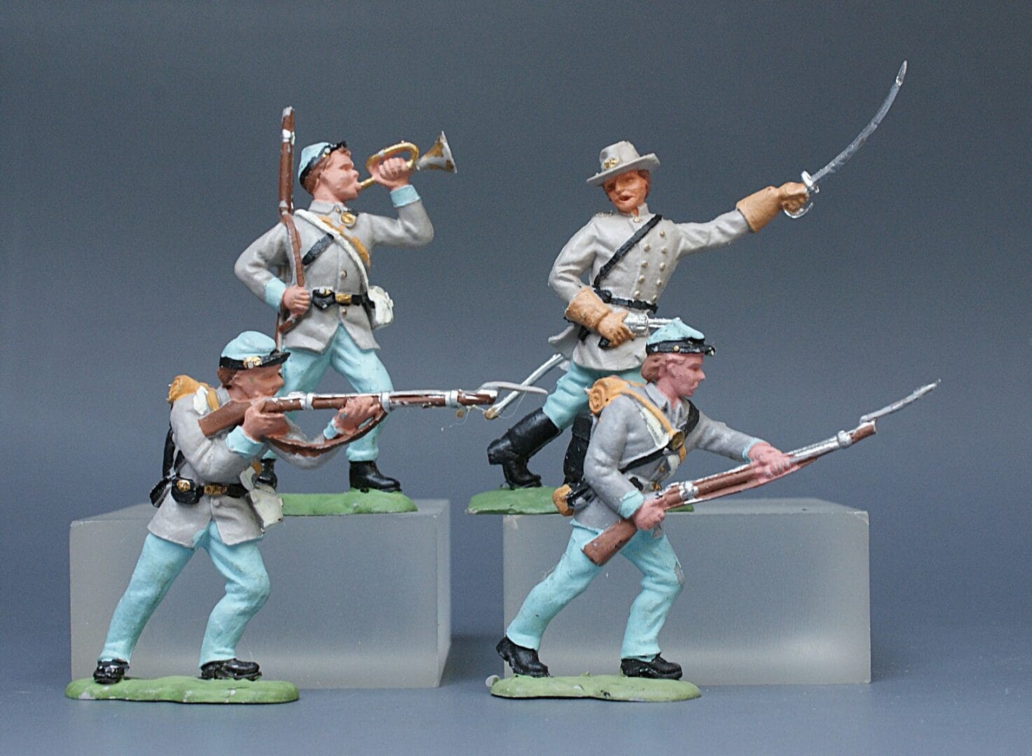 Herald Models ACW Confederate Forces Loose Set (Later Paint)