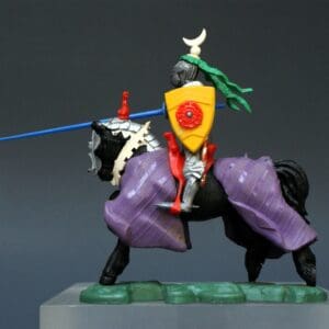Swoppet C15th Mounted Knight Charging & REPRO Carton #3