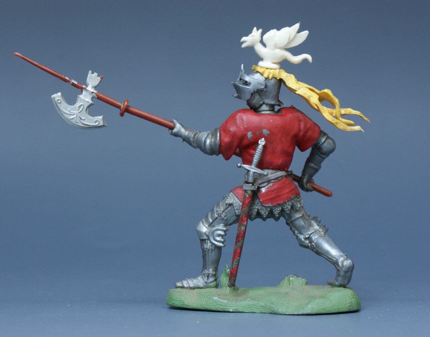 Swoppet Knight with Pole-axe (Red Tunic) - Image 2