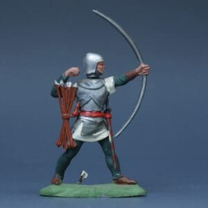 Swoppet C15th Knight Long-bowman - SEA GREEN Hose