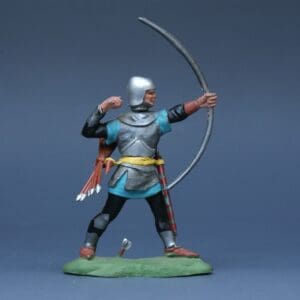 Swoppet C15th Knight Long-bowman - BLACK Hose